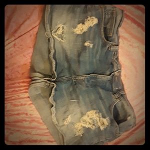 Express Jean Shorts
